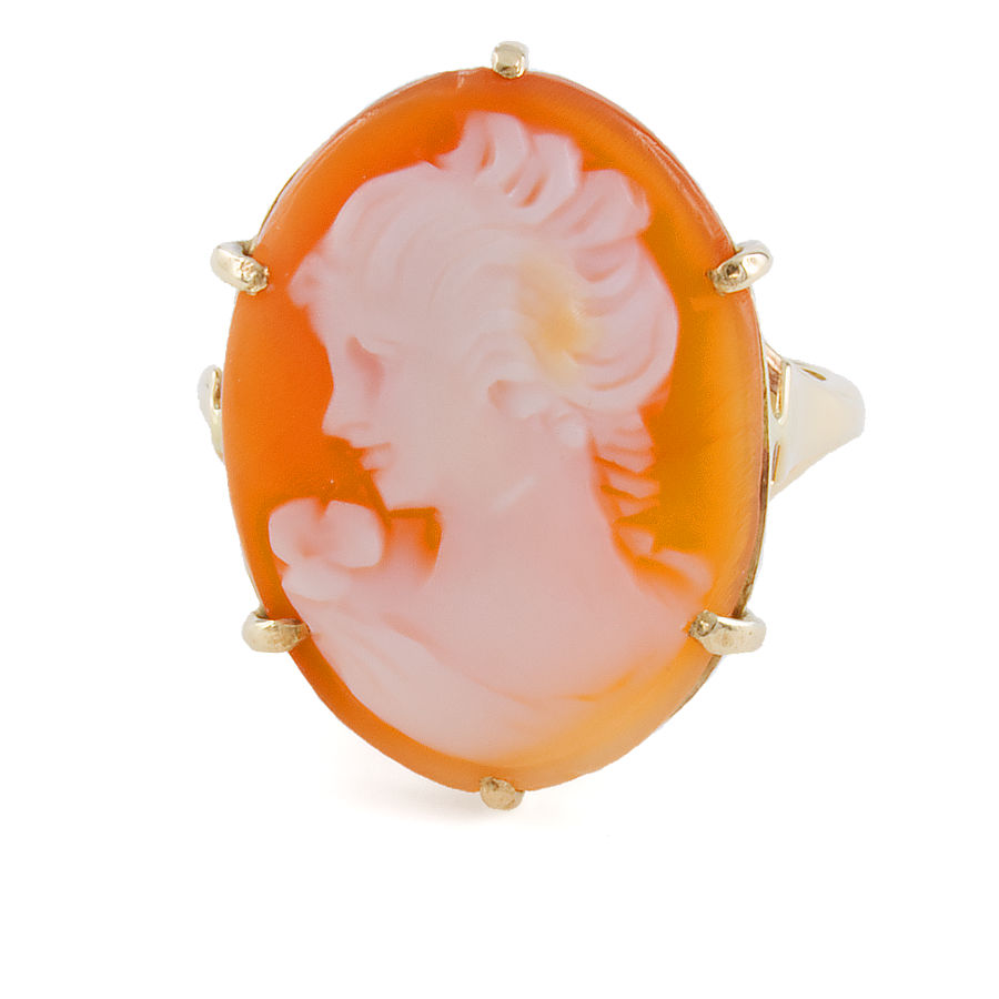 9ct gold Cameo Ring size O
